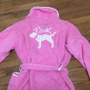 Victoria’s Secret Pink Terry Robe